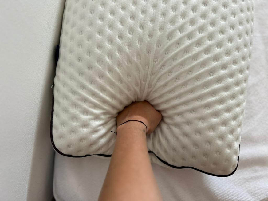 almohada emma premium espuma de memoria prueba